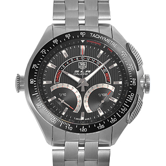 TAG Heuer タグホイヤー スーパーコピー SLR CalibreS for Mercedes_Benz CAG7010.BA0254 クロノグラフ ブラック